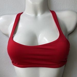 Lululemon:This super cute Strappy Open Back Bra screams:Yoga Class here we come!